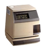 Pix 3000X Electronic Time Clock for Employees with Card Stamp